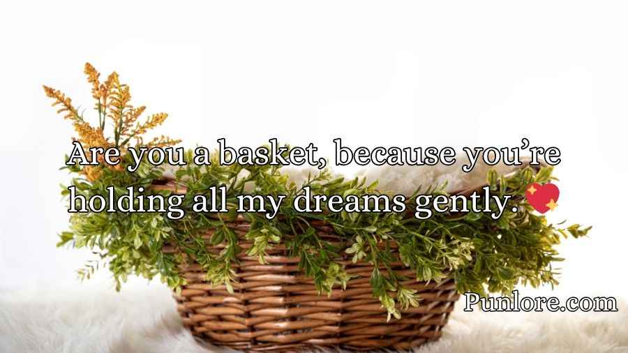 Basket Pick Up Lines