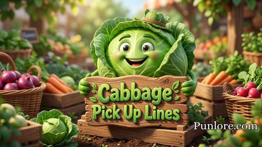 Cabbage Pick Up Lines