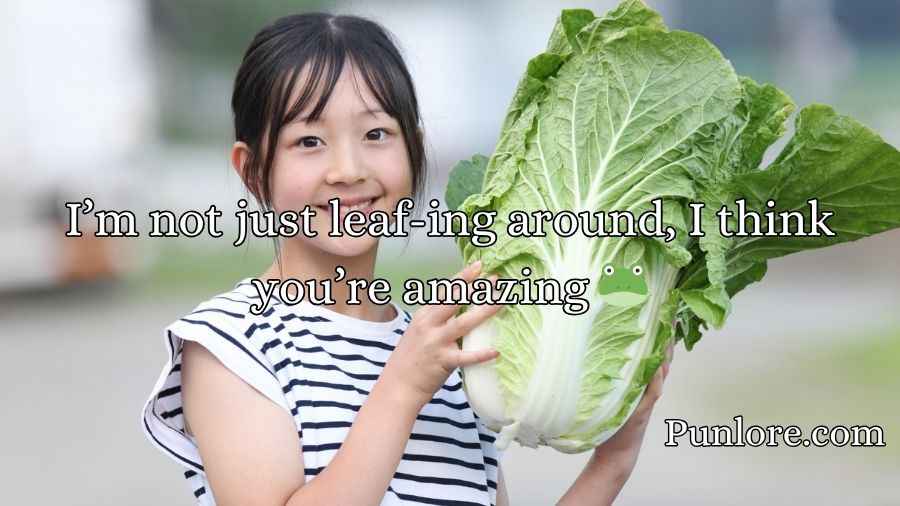 Cabbage Pick Up Lines
