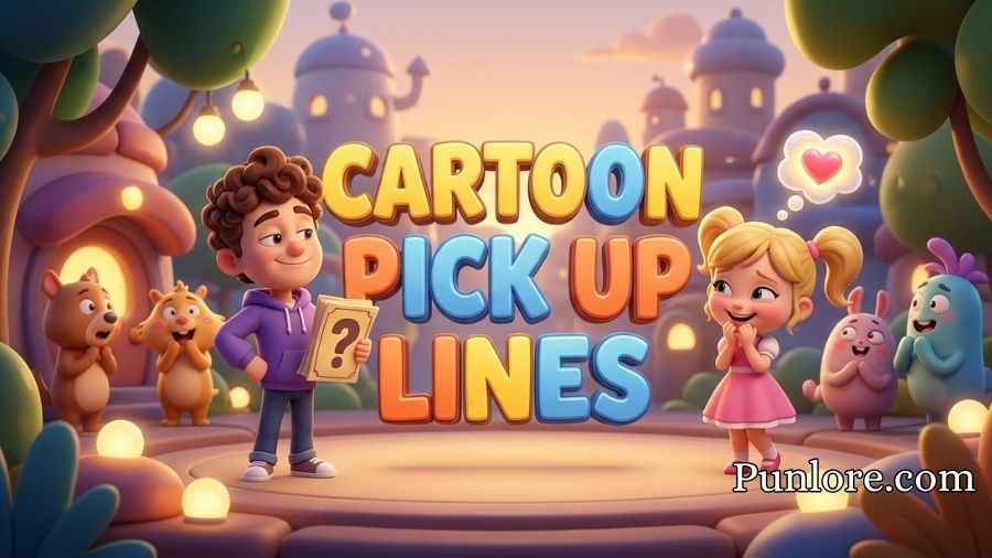 Cartoon Pick Up Lines