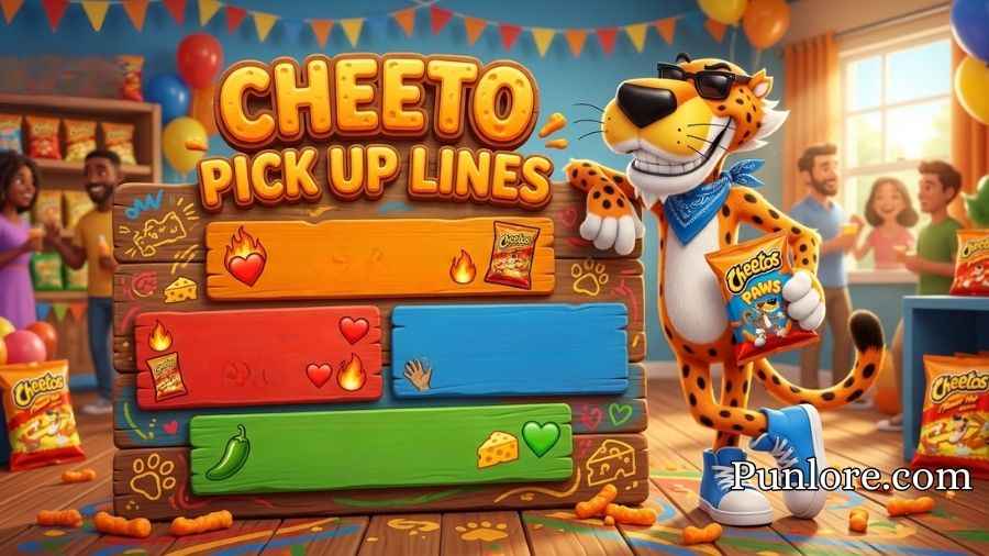 Cheeto Pick Up Lines