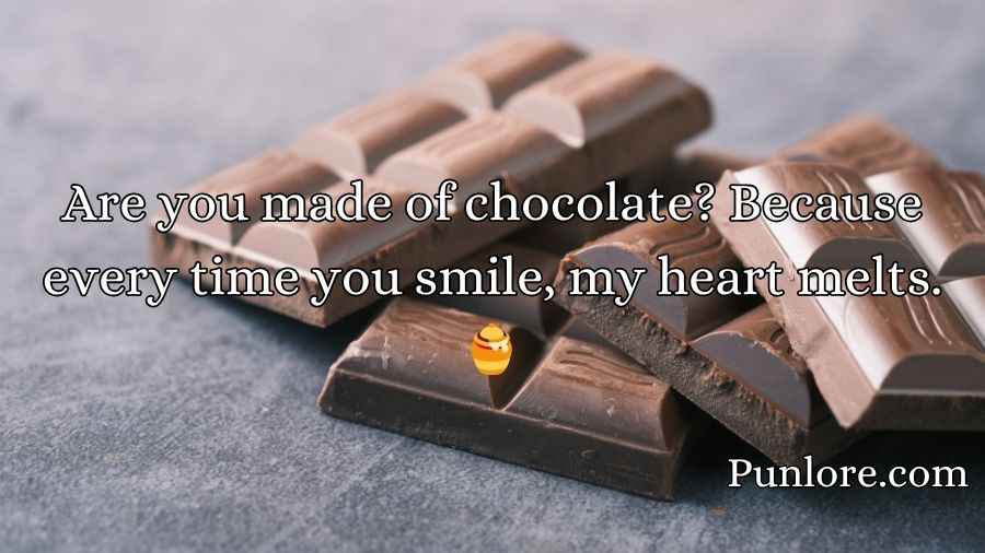 Chocolate Pick Up Lines
