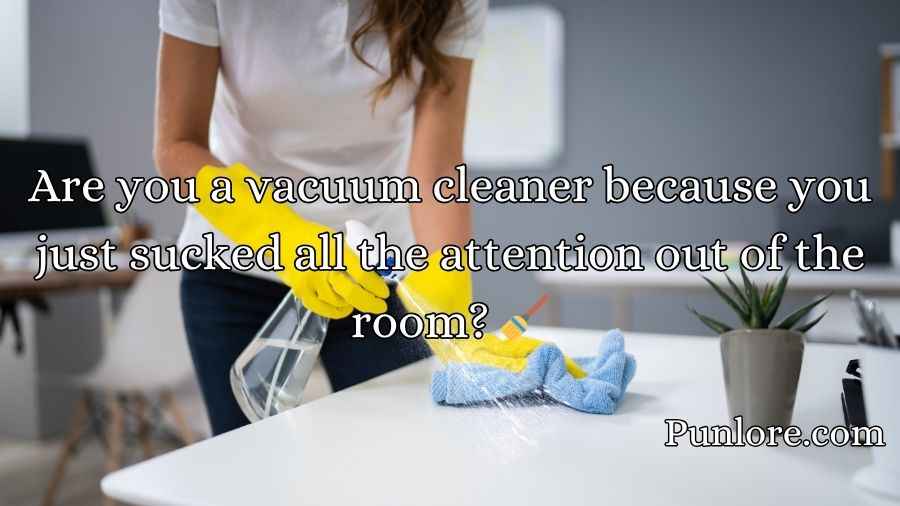 Cleaning Pick Up Lines