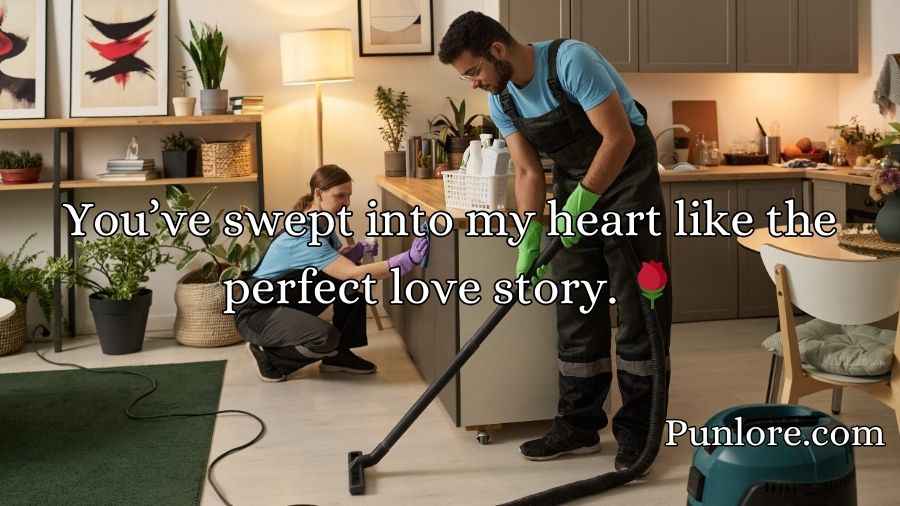 Cleaning Pick Up Lines