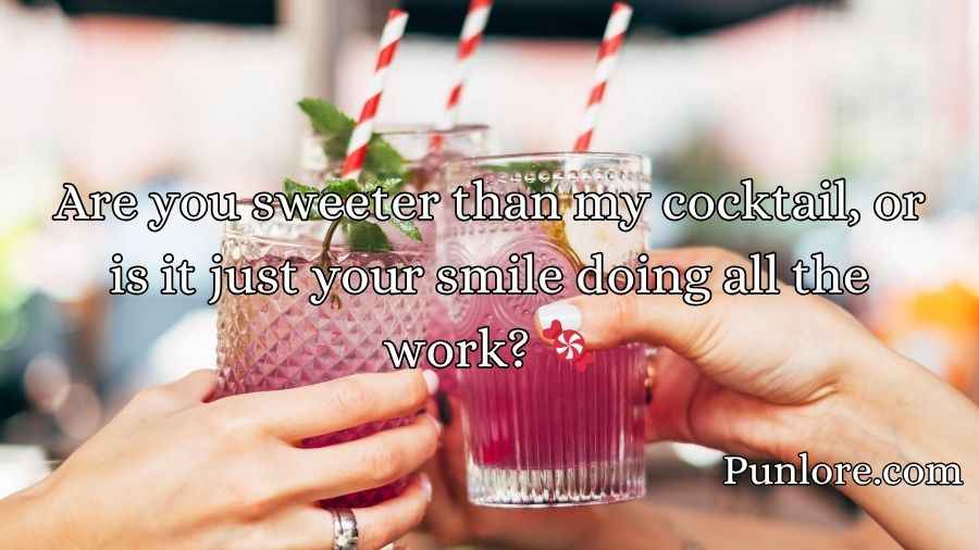 Cocktail Pick Up Lines