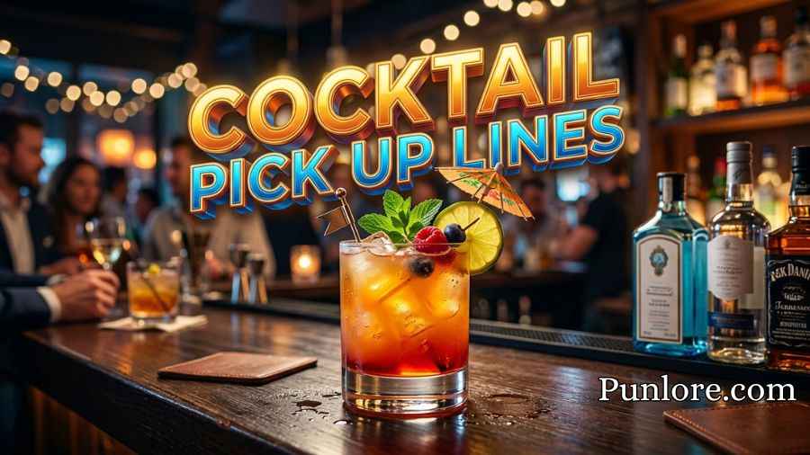 Cocktail Pick Up Lines