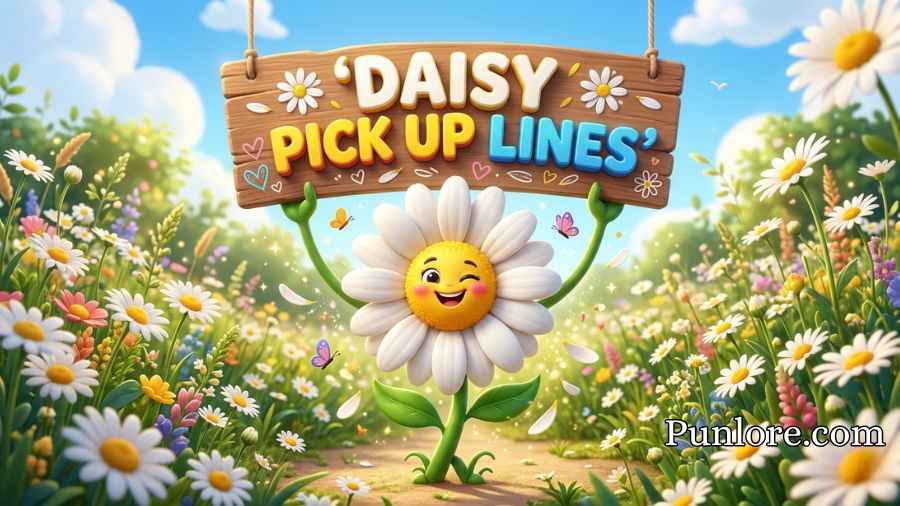 Daisy Pick Up Lines