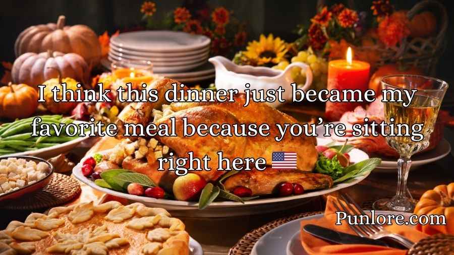 Dinner Pick Up Lines 