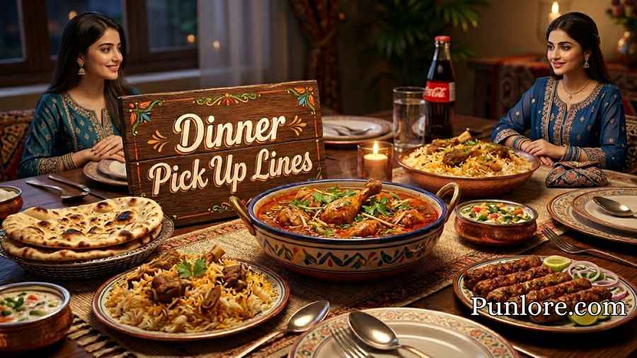 Dinner Pick Up Lines