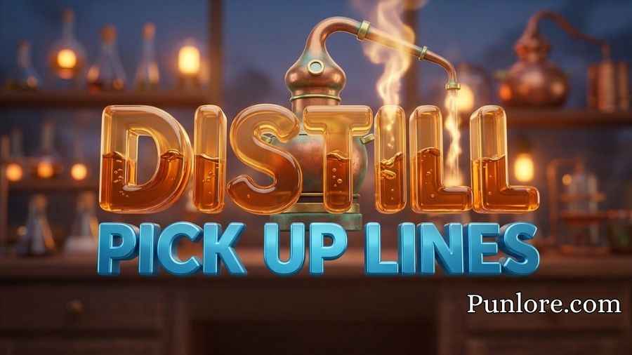Distill Pick Up Lines