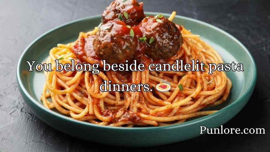 Meatball Pick Up Lines