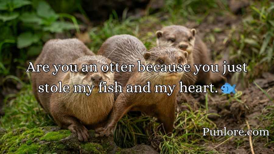 Otter Pick Up Lines
