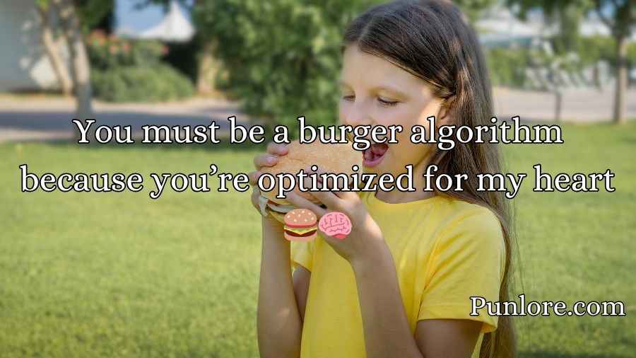Sizzling Burger Pick-Up Lines