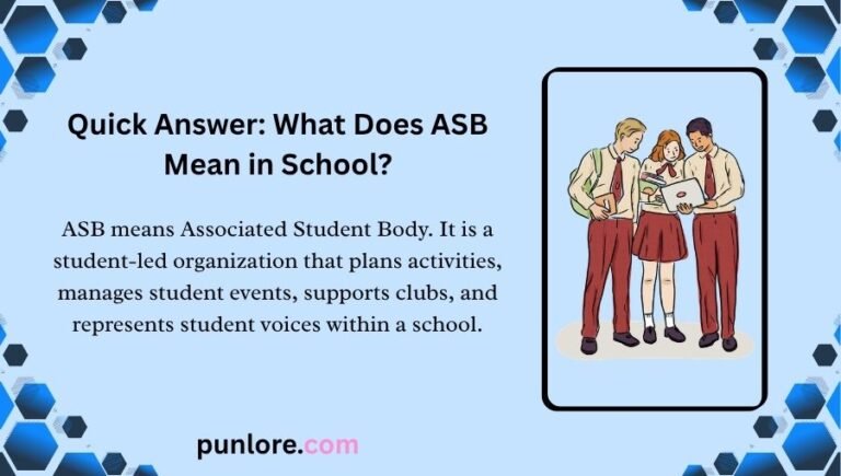 ASB Meaning School (2026): What Does ASB Mean in School?