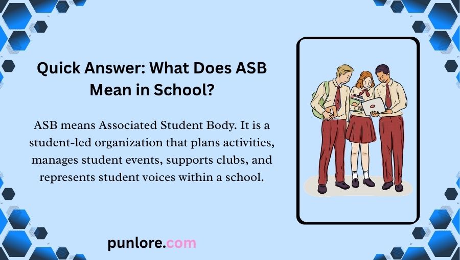 ASB Meaning School