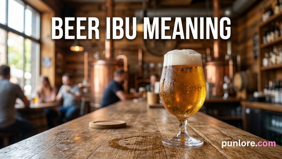 Beer IBU Meaning