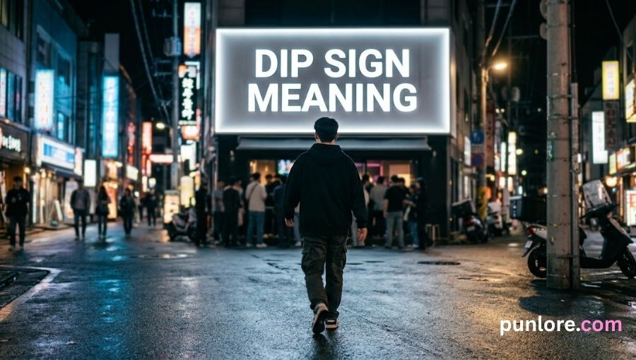 Dip Sign Meaning