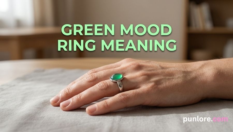 Green Mood Ring Meaning