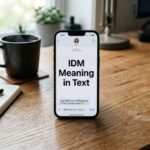 IDM Meaning in Text