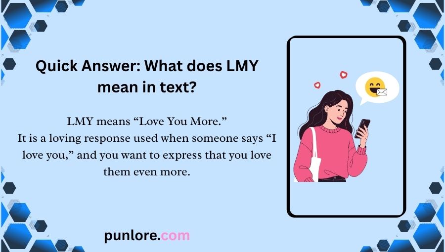 LMY Meaning Text