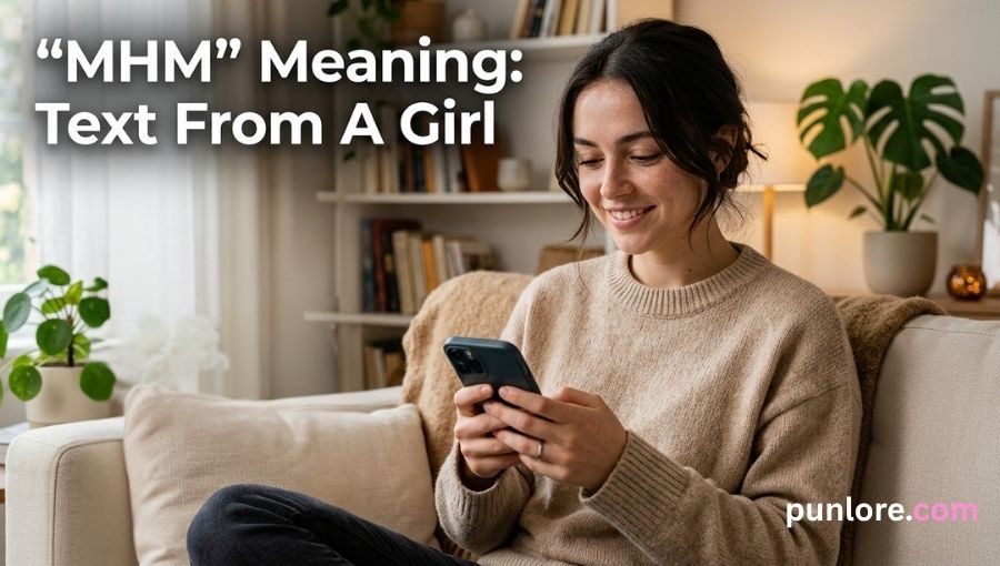 MHM Meaning Text From Girl
