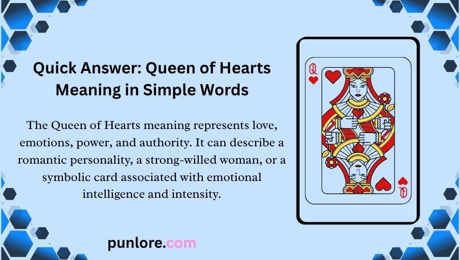 Queen of Hearts Meaning