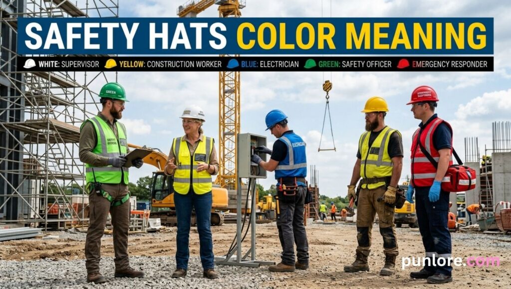 Safety Hats Color Meaning