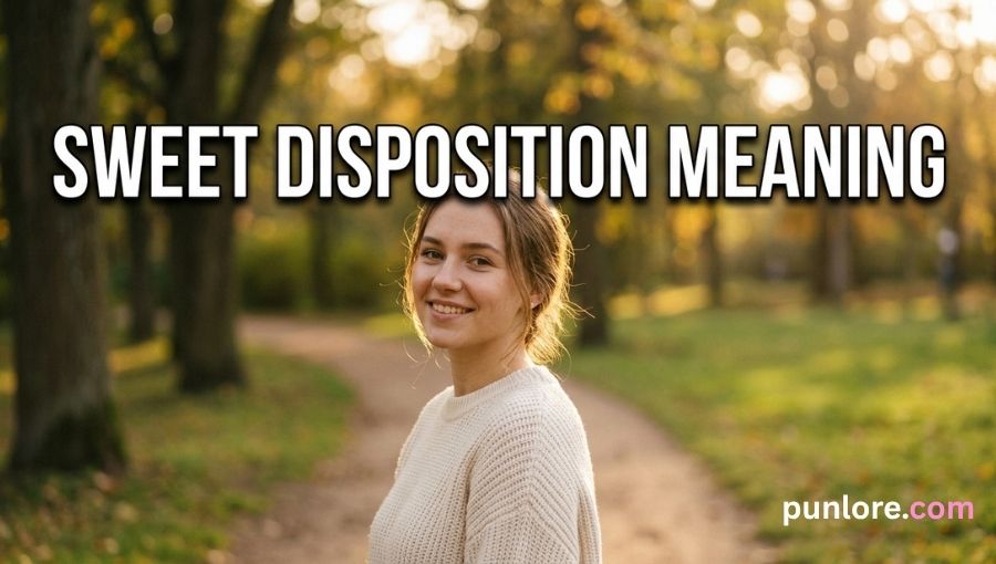 Sweet Disposition Meaning