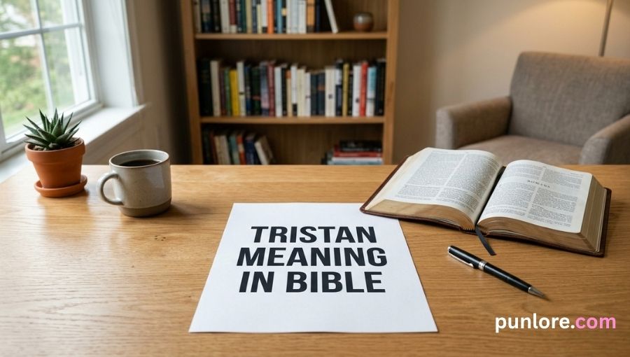 Tristan Meaning in Bible