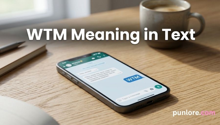 WTM Meaning in Text