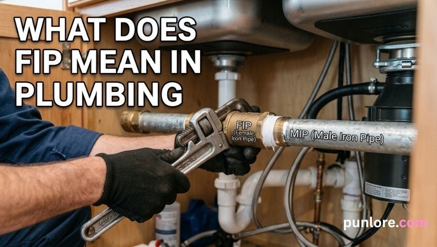 What Does FIP Mean in Plumbing