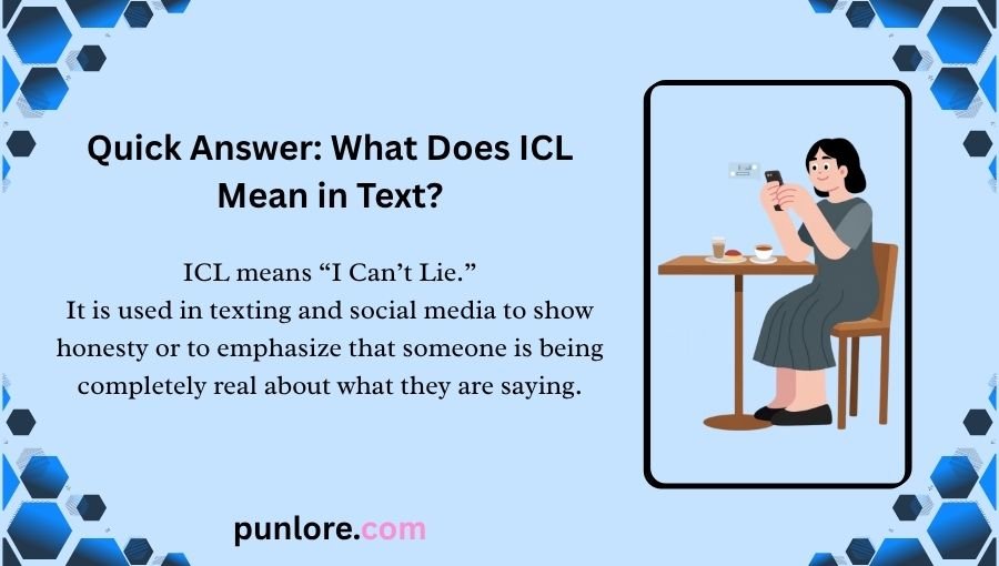 What Does ICL Mean in Text