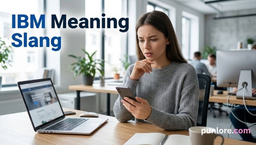 IBM Meaning Slang