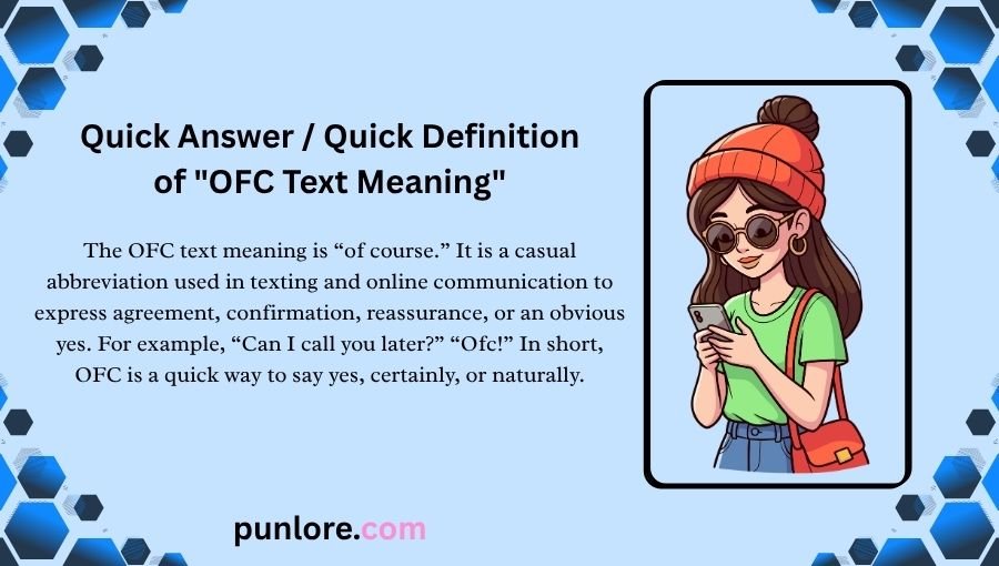 OFC Text Meaning
