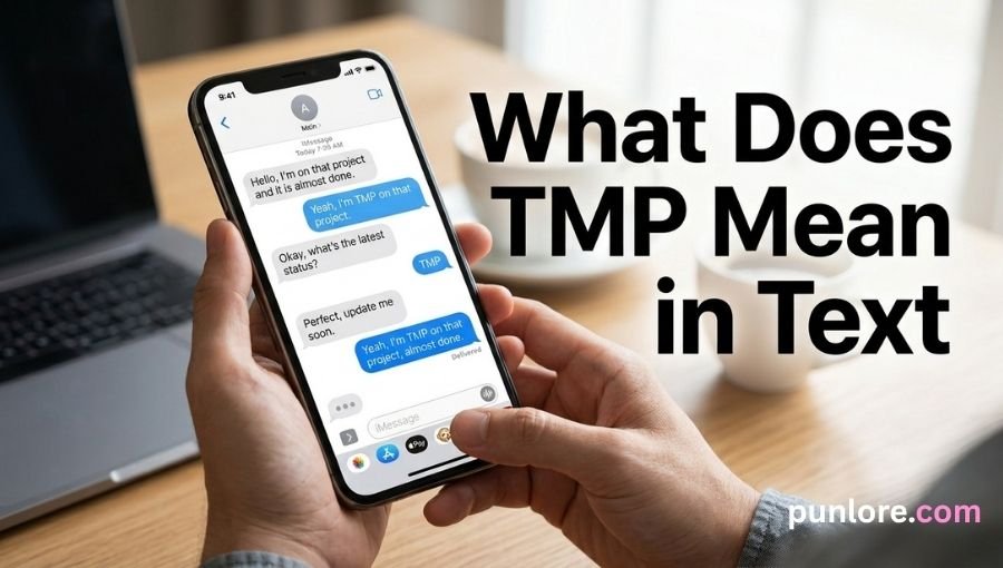 What Does TMP Mean in Text