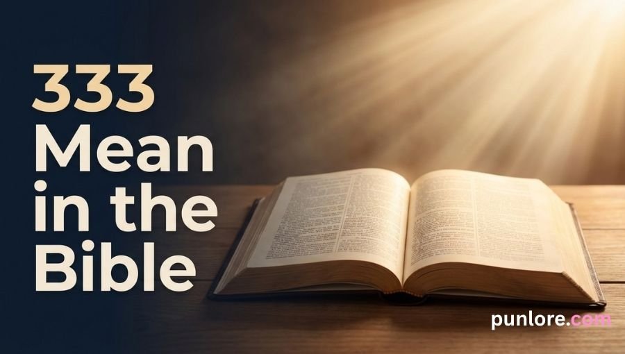 333 Mean in the Bible