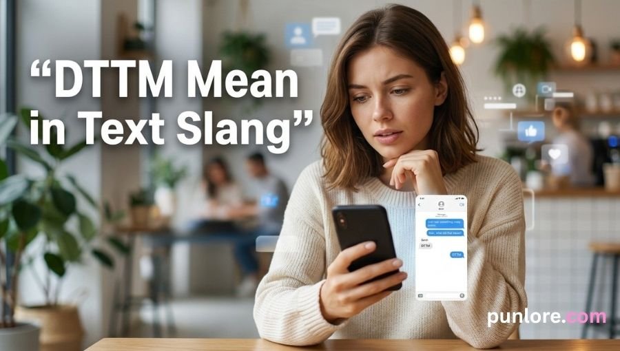 DTTM Mean in Text Slang