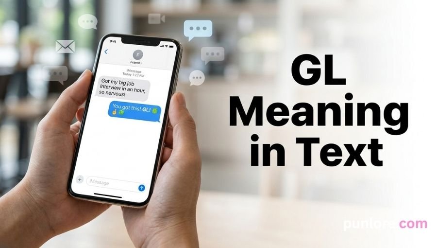 GL Meaning in Text