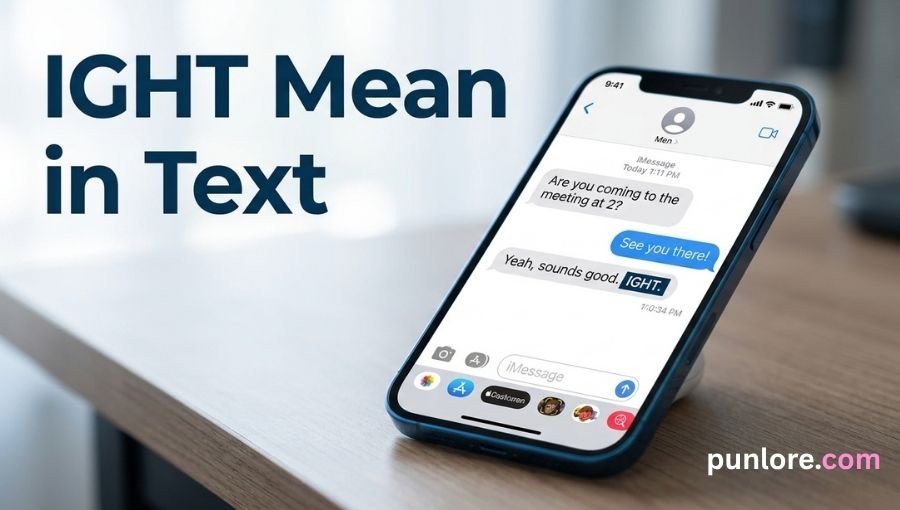 IGHT Mean in Text