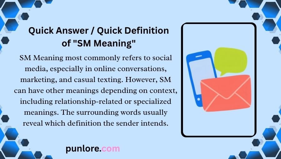 SM Meaning