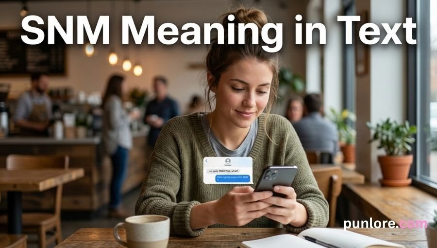 SNM Meaning in Text