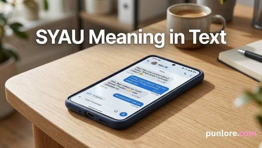 Syau Meaning in Text