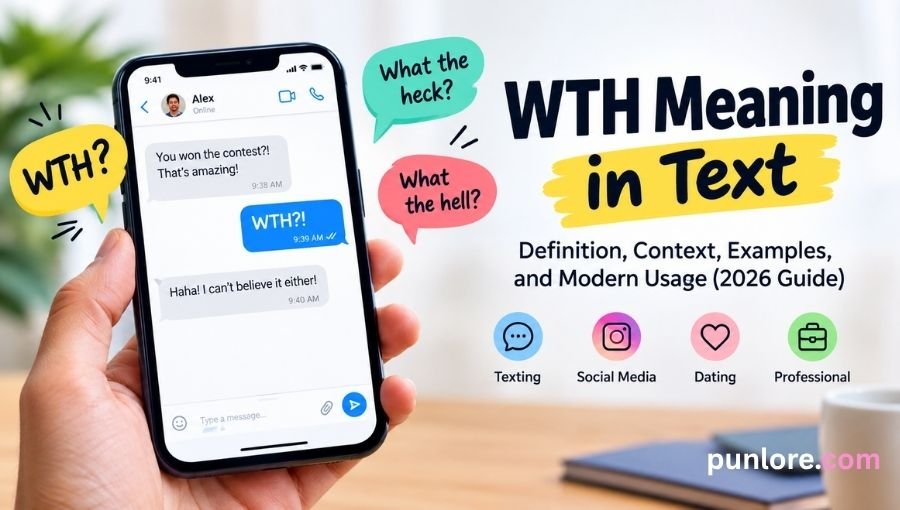 WTH Meaning in Text