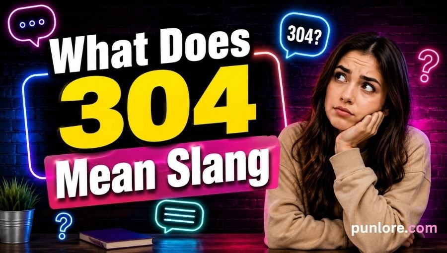 What Does 304 Mean Slang
