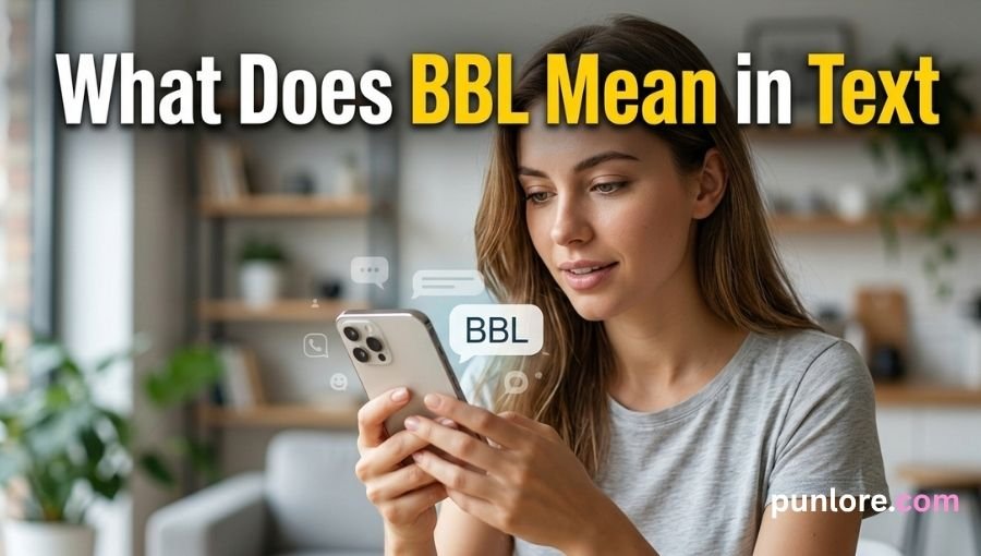 What Does BBL Mean in Text