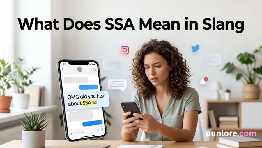 What Does SSA Mean in Slang
