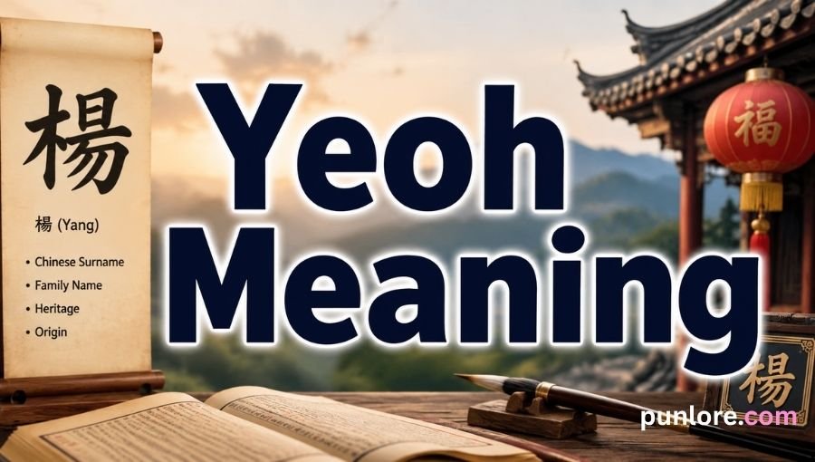 Yeoh Meaning