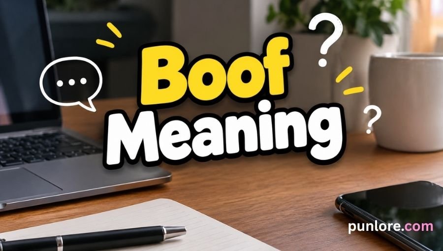 Boof Meaning