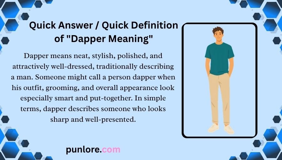 Dapper Meaning