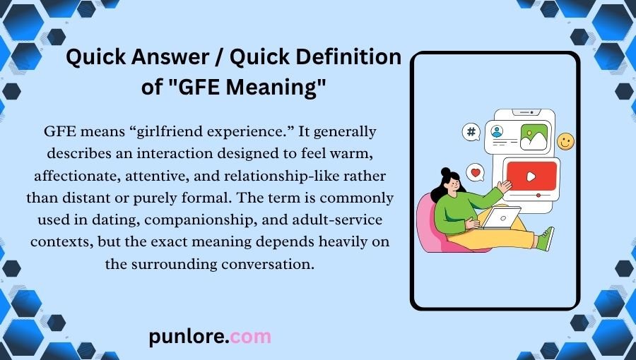 GFE Meaning